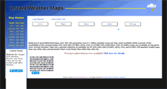 Desktop Screenshot of instantweathermaps.com
